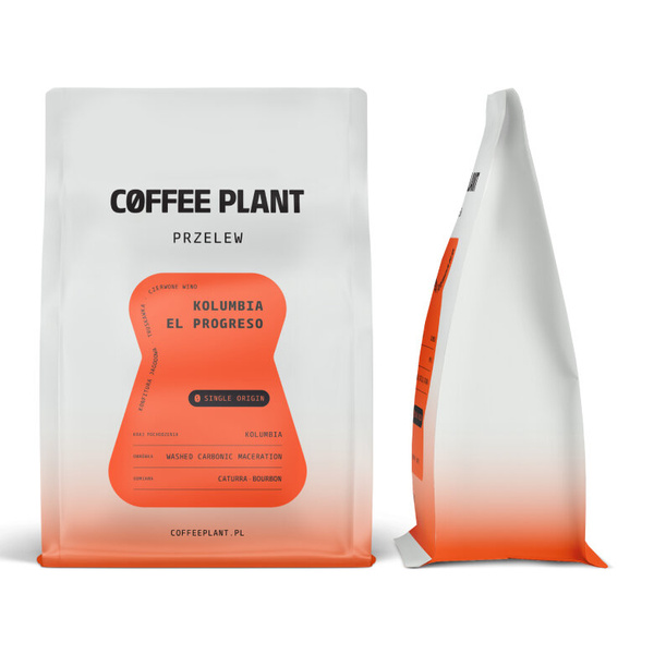 Kawa ziarnista COFFEE PLANT Kolumbia El Progreso 250g – NIEDOSTĘPNY
