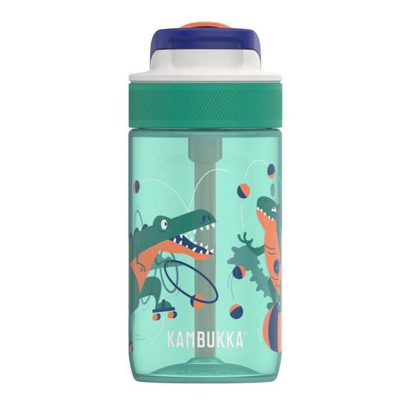 Butelka na wodę dla dzieci Kambukka Lagoon 400ml - Juggling Dino