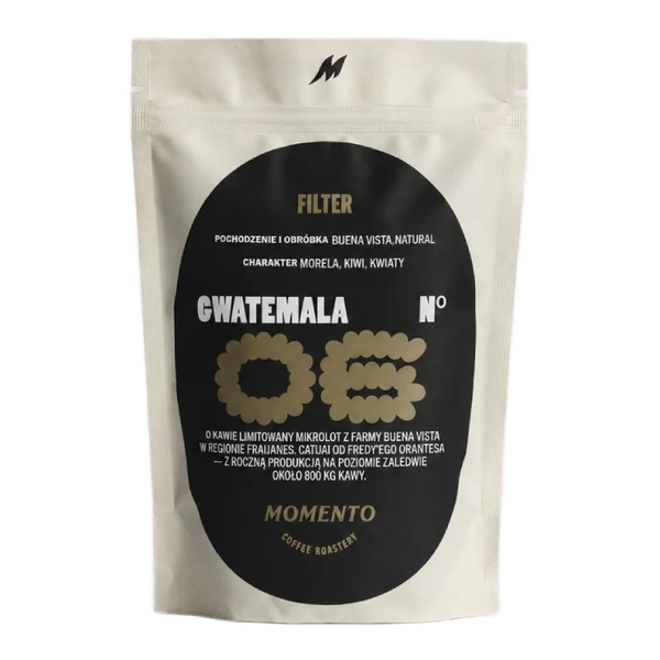 Kawa ziarnista Momento Gwatemala Nº6 Buena Vista 250g