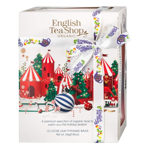 OUTLET - Herbata świąteczna English Tea Shop Holiday White Prism 12x2g