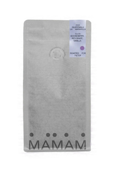 Kawa ziarnista MAMAM Gwatemala La Maravilla Filter 250g