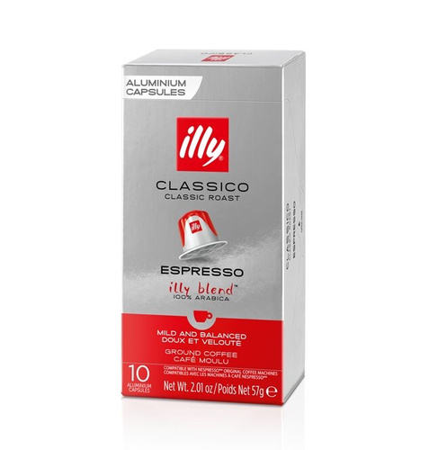 Kapsułki do Nespresso illy Classico Espresso 10 sztuk