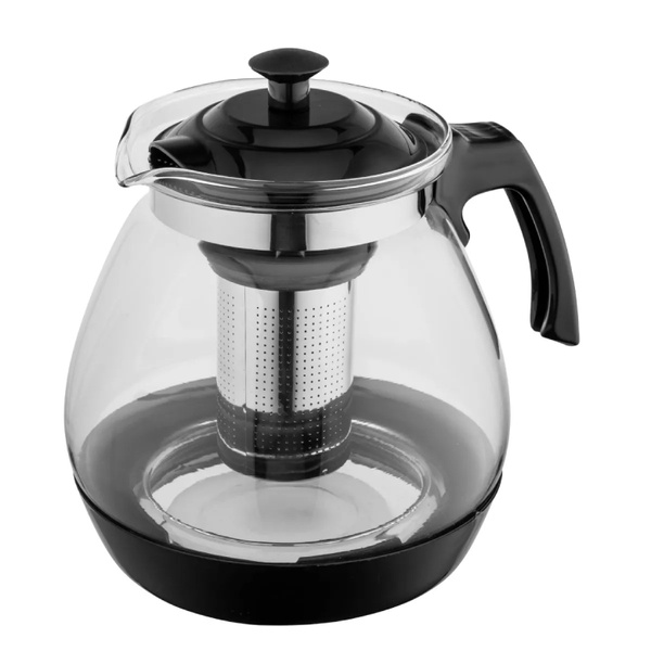 Dzbanek z zaparzaczem do herbaty Altom Design Aroma 2,3 l - Czarny – NIEDOSTĘPNY