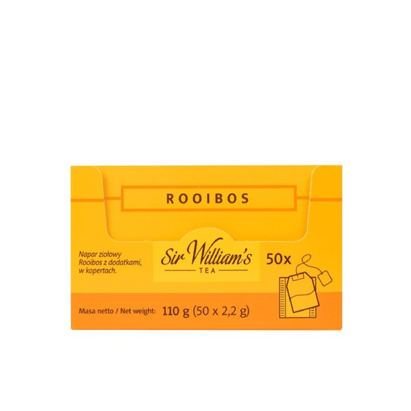 Ziołowa herbata Sir Williams Tea Rooibos 50x2,2g