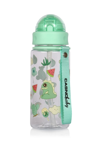 Butelka na wodę dla dzieci Casno Willy 400 ml - Zielona