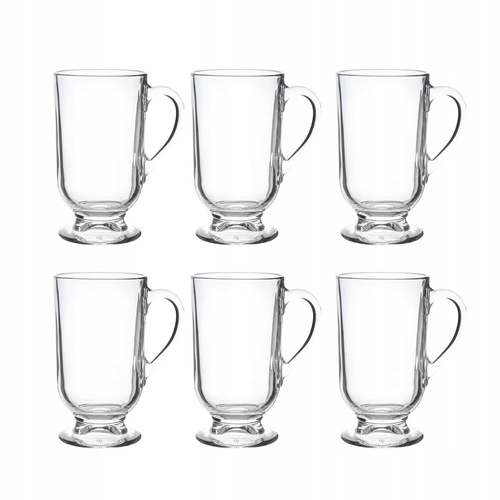 Zestaw szklanych kubków na stopce Altom Werona 310ml - 6szt