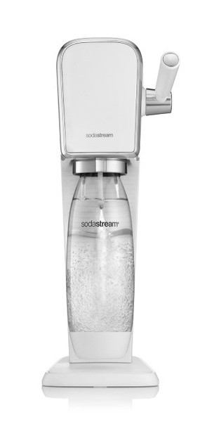 Saturator do wody gazowanej SodaStream Art - Biały + książka 