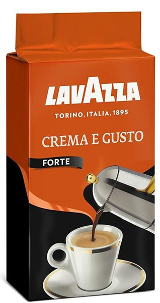 OUTLET - Kawa mielona Lavazza Crema e Gusto Forte 250g