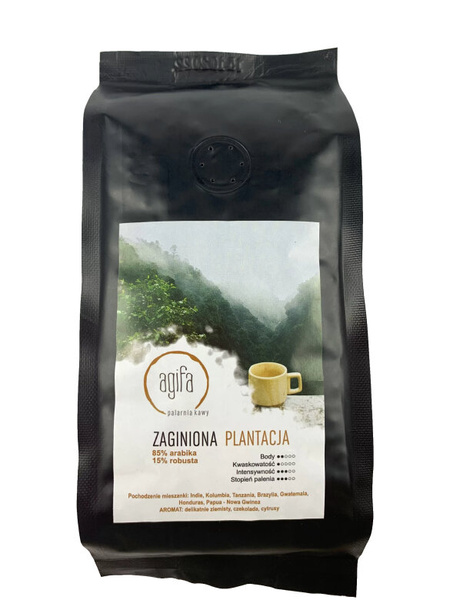 Kawa ziarnista Agifa Zaginiona Plantacja 1kg – NIEDOSTĘPNY