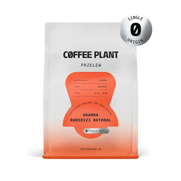Kawa zairnista COFFEE PLANT Uganda Rubirizi Natural 250g