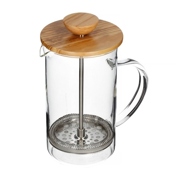Zaparzacz do herbaty Hario Tea Press - Olive Wood 600 ml - NIEDOSTĘPNY