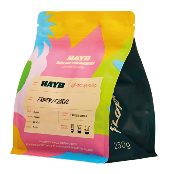 Kawa ziarnista HAYB5 Kolumbia San Augustin ESPRESSO 250g - NIEDOSTĘPNY