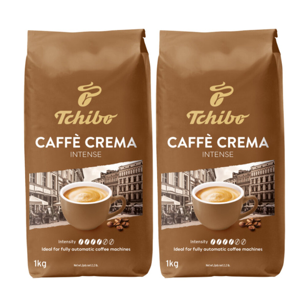 ZESTAW Kawa ziarnista Tchibo Caffé Crema Intense 2x1kg