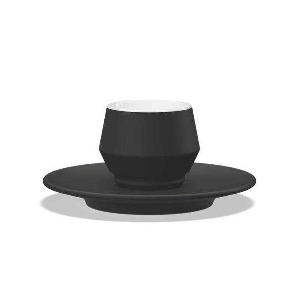 Filiżanka Club House Maniko 70 ml - Czarna