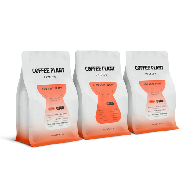 Kawa ziarnista COFFEE PLANT LOW Very Berry 250g