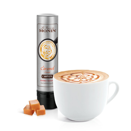 Pisak do Latte art MONIN - sos karmelowy 150 ml