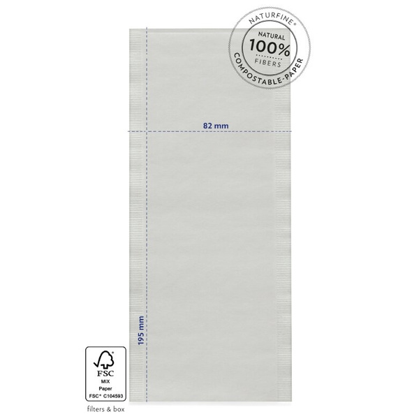 Filtry do kawy Finum Cold Brew + Click - 60 szt.