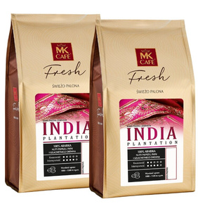 ZESTAW - Kawa ziarnista MK Cafe Fresh India Plantation 2x1kg
