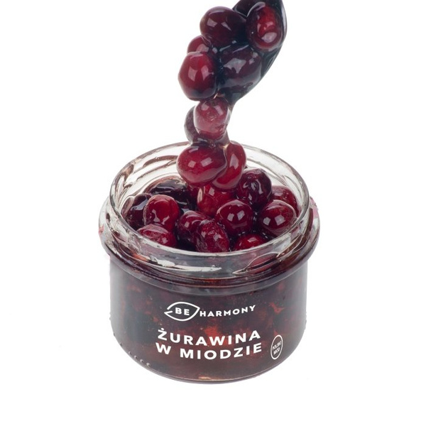 Żurawina w miodzie akacjowym BEHARMONY 115g - NIEDOSTĘPNY