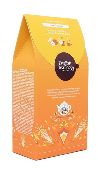 Ziołowa herbata English Tea Shop Turmeric Ginger & Lemongrass 15x2g