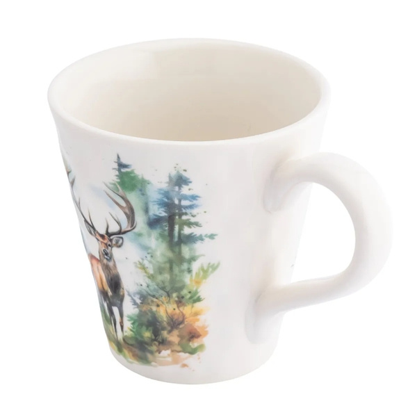 Kubek świąteczny Altom Design Jeleń B 480 ml