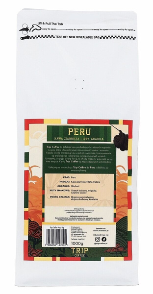 Kawa ziarnista Trip Coffee Peru 1kg