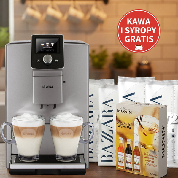 Ekspres do kawy Nivona 821 // 3 lata gwarancji + GRATIS SYROPY I KAWA 4X250G