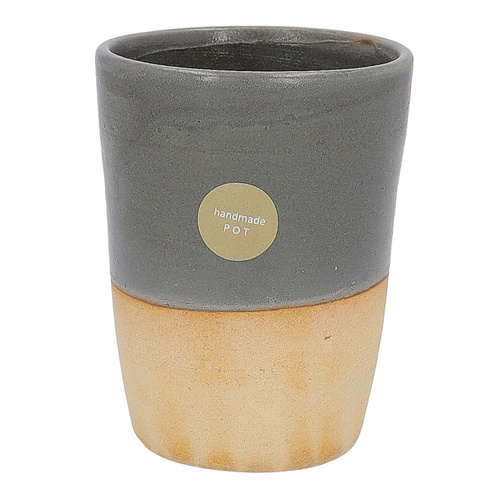 Ceramiczny kubek POTPOTSTUDIO - Grafit 400 ml - opinie w konesso.pl