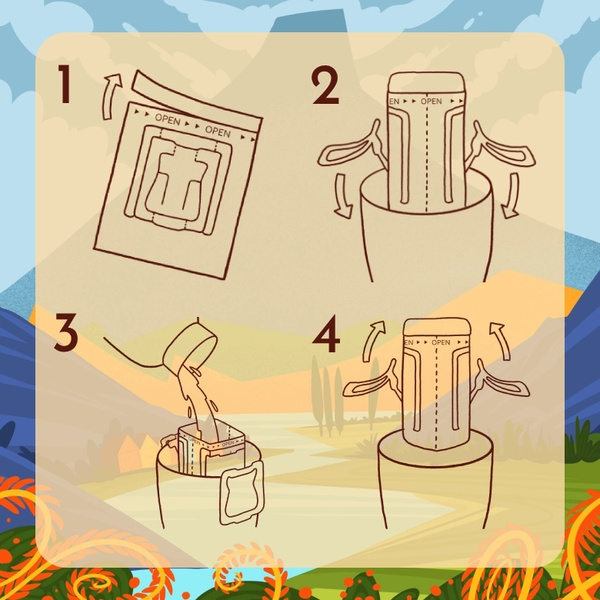 Drip Bag Trip Coffee Gwatemala 11g