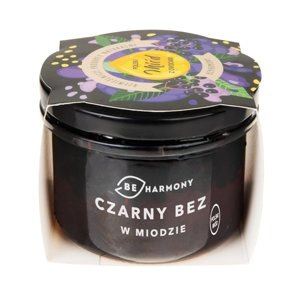Czarny bez w miodzie akacjowym BEHARMONY 230g - NIEDOSTĘPNY