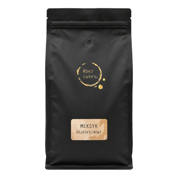 Kawa ziarnista Bezcukru Meksyk Bezkofeinowy Espresso 1kg