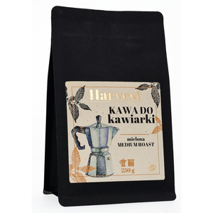 Kawa mielona HARVEST Kawa do kawiarki 250g - opinie w konesso.pl