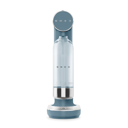 Saturator do gazowania wody Smeg SKC01SBM - Storm blue Mat