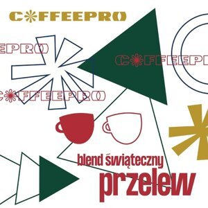 Kawa ziarnista CoffeePro Blend Świąteczny PRZELEW 200g - NIEDOSTĘPNY