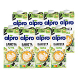 ZESTAW - Napój ALPRO Barista Soya - Sojowy 8x1l