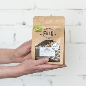 Kawa ziarnista Czarna Fala EKO Peru Finca Santa Sofia FILTR 250g - opinie w konesso.pl