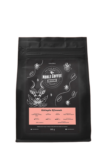 Kawa ziarnista Noble Coffee Ethiopia Djimmah 250g
