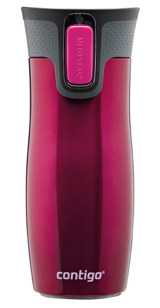 Kubek termiczny Contigo West Loop 2.0 470 ml - Malinowy 