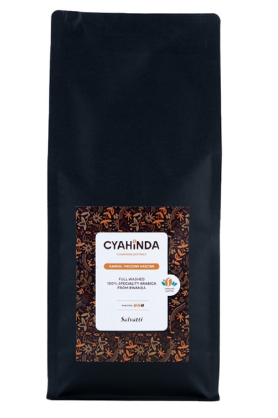 Kawa ziarnista Salvatti Rwanda Cyahinda 1kg