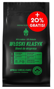 Kawa ziarnista COFFEE HUNTER Włoski Klasyk 600g - NIEDOSTĘPNY