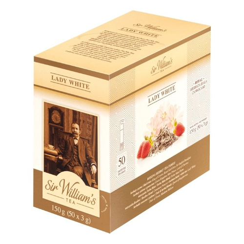 Biała herbata Sir Williams Royal Taste Lady White 50x3g