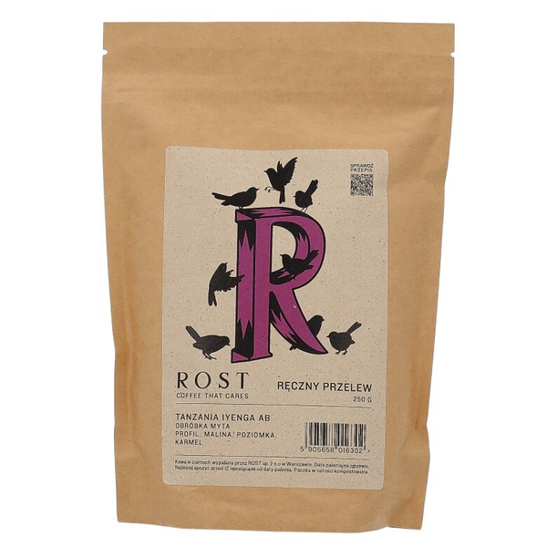 Kawa ziarnista ROST Tanzania Iyenga AB 250g - NIEDOSTĘPNY