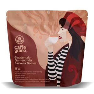 Kawa ziarnista Caffe Grano Gwatemala Gumercinda Sarvelia Gomez 250g - NIEDOSTĘPNY