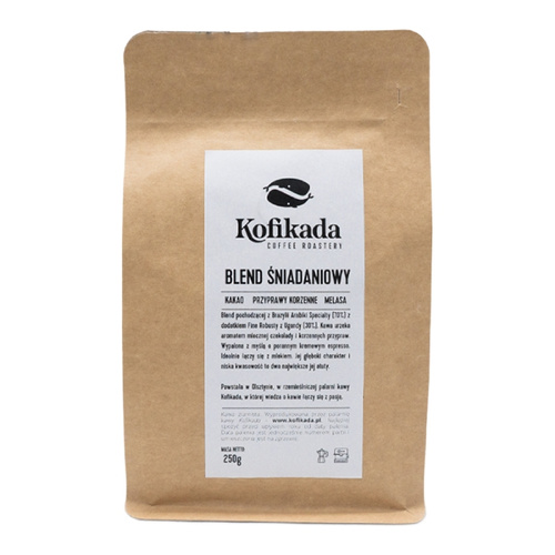Kawa ziarnista Kofikada Blend Śniadaniowy 250g