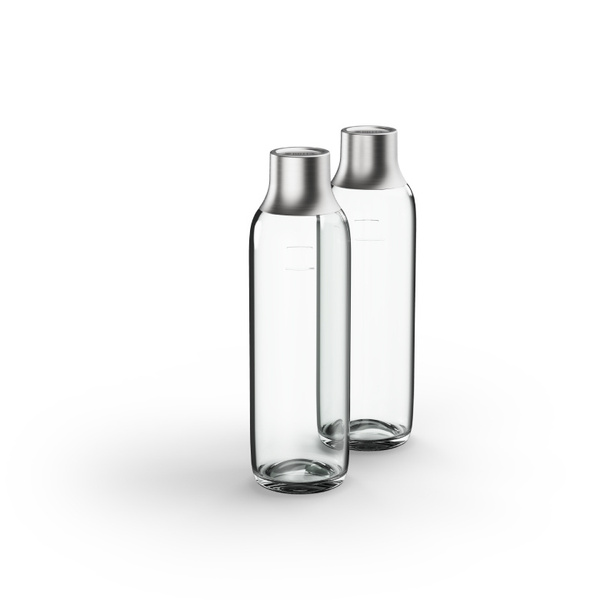 OUTLET - Zestaw 2 butelek szklanych BRITA sodaTRIO 1l