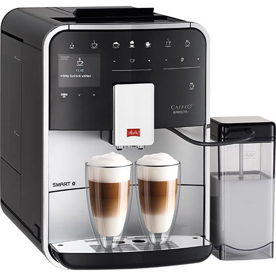 Ekspres do kawy Melitta F83/0-101 Caffeo Barista T Smart - srebrny + GRATIS 2KG KAWY