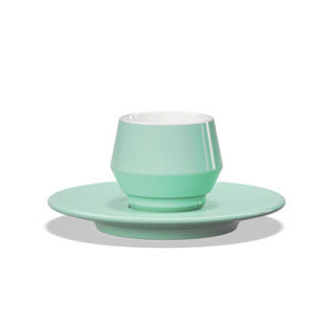 Filiżanka Club House Maniko 70 ml - Turkusowa