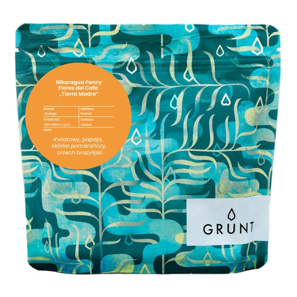 Kawa ziarnista Grunt Nikaragua Fancy “FLORES DEL CAFÉ” Washed 250g