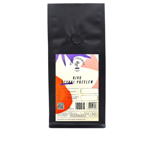 Kawa ziarnista Bracia Ziółkowscy Kivu Szybki Przelew 1kg