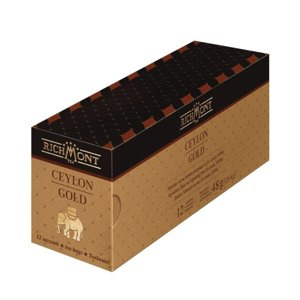 Czarna herbata Richmont Ceylon Gold 12x4g - opinie w konesso.pl